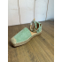 Green espadrilles